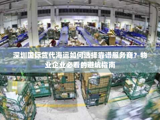深圳国际货代海运如何选择靠谱服务商?物业企业必看的避坑指南 深圳国际货代海运如何选择靠谱服务商?物业企业必看的避坑指南