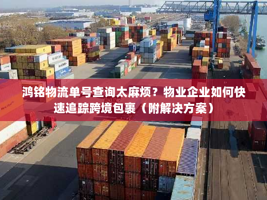 鸿铭物流单号查询太麻烦？物业企业如何快速追踪跨境包裹（附解决方案）