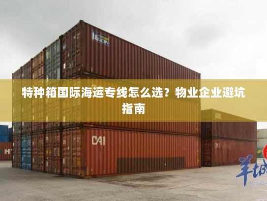 特种箱国际海运专线怎么选?物业企业避坑指南 特种箱国际海运专线怎么选?物业企业避坑指南