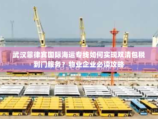 武汉菲律宾国际海运专线如何实现双清包税到门服务？物业企业必读攻略