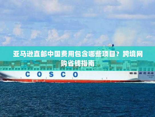 亚马逊直邮中国费用包含哪些项目？跨境网购省钱指南