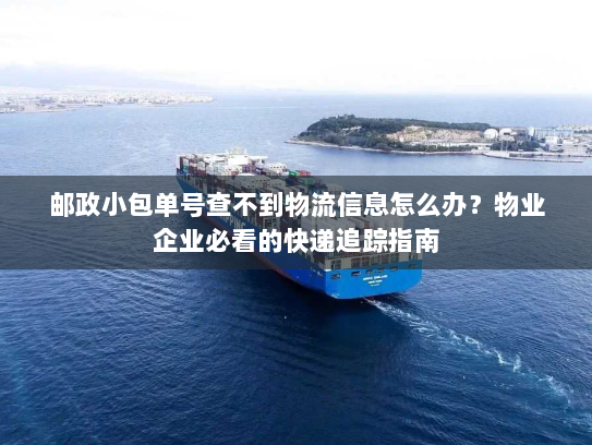 邮政小包单号查不到物流信息怎么办?物业企业必看的快递追踪指南 邮政小包单号查不到物流信息怎么办?物业企业必看的快递追踪指南