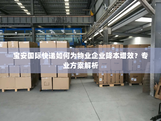 宝安国际快递如何为物业企业降本增效？专业方案解析