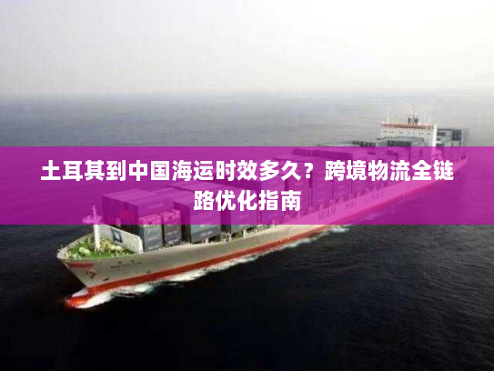 土耳其到中国海运时效多久？跨境物流全链路优化指南