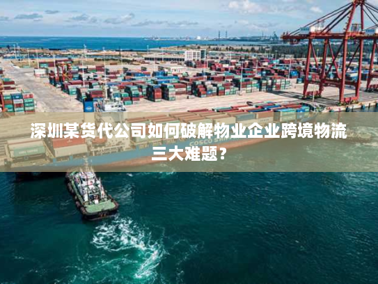 深圳某货代公司如何破解物业企业跨境物流三大难题？