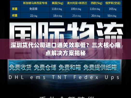深圳货代公司进口通关效率低？三大核心痛点解决方案揭秘