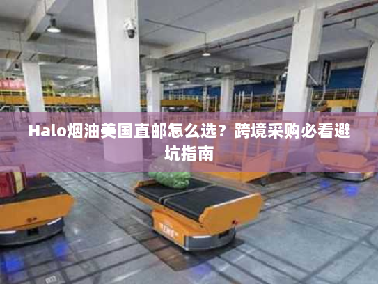 Halo烟油美国直邮怎么选？跨境采购必看避坑指南