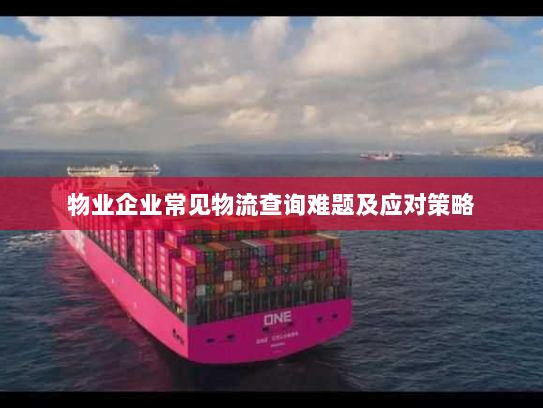 物业企业常见物流查询难题及应对策略
