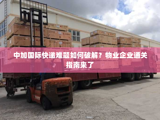 中加国际快递难题如何破解？物业企业通关指南来了