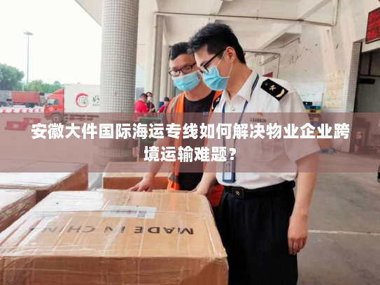 安徽大件国际海运专线如何解决物业企业跨境运输难题？