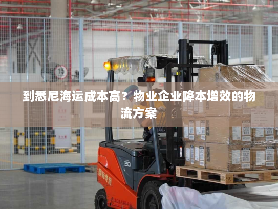 到悉尼海运成本高？物业企业降本增效的物流方案