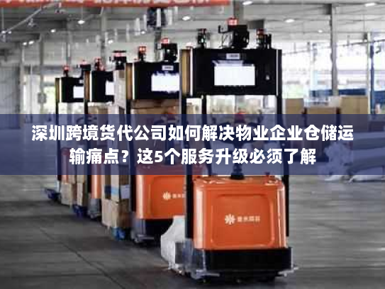 深圳跨境货代公司如何解决物业企业仓储运输痛点？这5个服务升级必须了解
