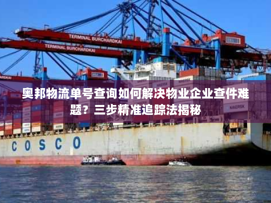 奥邦物流单号查询如何解决物业企业查件难题？三步精准追踪法揭秘
