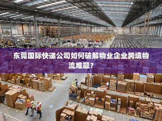 东莞国际快递公司如何破解物业企业跨境物流难题？