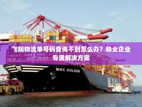 飞翔物流单号码查询不到怎么办?物业企业专属解决方案 飞翔物流单号码查询不到怎么办?物业企业专属解决方案